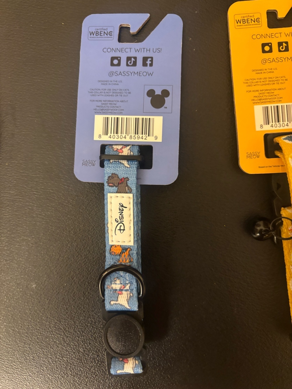 Disney Aristocats Breakaway Adult Cat Collar